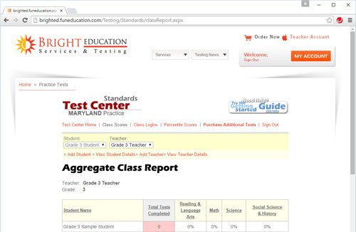 Classroom Report